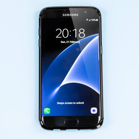 Funda Samsung Galaxy S7 Edge FlexiShield Gel - Negra