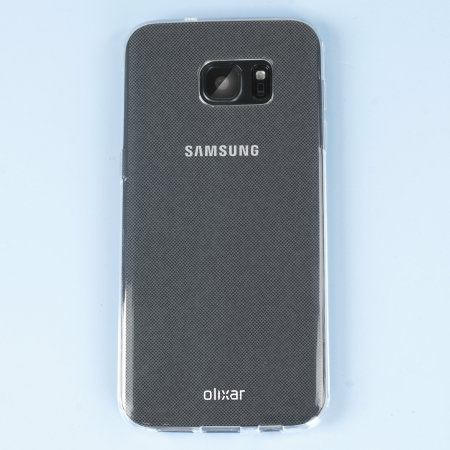 Olixar FlexiShield Samsung Galaxy S7 Edge Gel Case - Clear