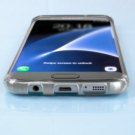 FlexiShield Case Samsung Galaxy S7 Edge Hülle in Frost Weiß