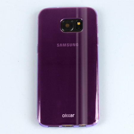 FlexiShield Samsung Galaxy S7 Edge Gelskal - Lila