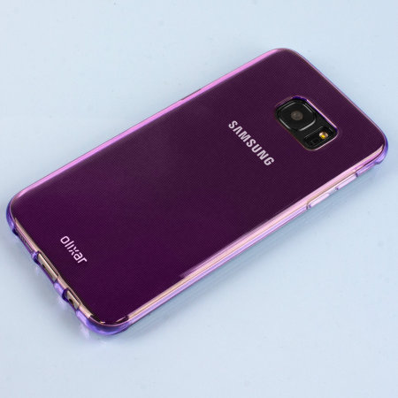 Olixar FlexiShield Samsung Galaxy S7 Edge Gel Case - Purple