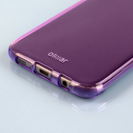 FlexiShield Samsung Galaxy S7 Edge Gel Deksel – Lilla