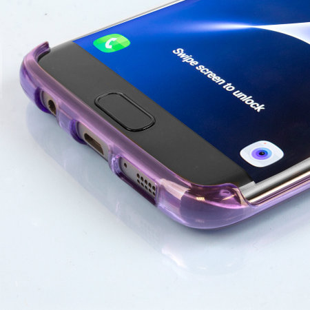 Olixar FlexiShield Samsung Galaxy S7 Edge Gel Case - Purple