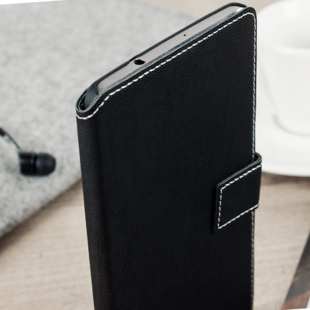 Olixar Low Profile Huawei Mate 8 Wallet Case - Black