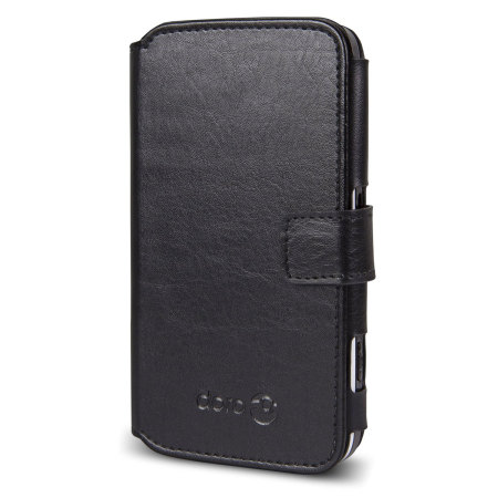 Official Doro Leather Style Liberto 820 Mini Wallet Case - Black