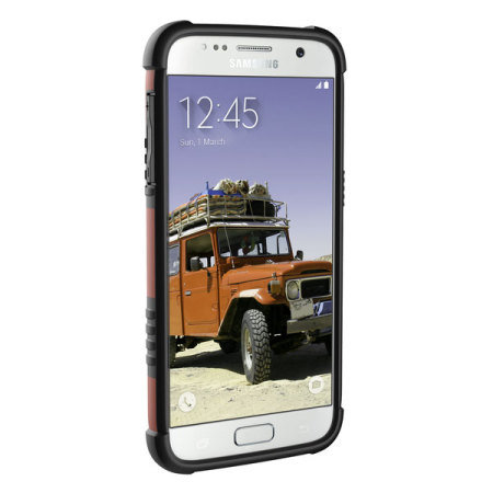 UAG Samsung Galaxy S7 Protective Case - Rust - Zwart