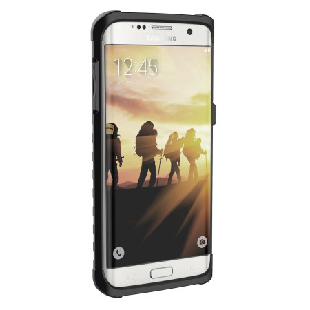 UAG Samsung Galaxy S7 Edge Protective Deksel - Askegrå / Sort