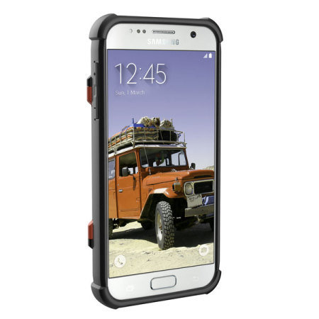UAG Samsung Galaxy S7 Protective Card Case - Rust / Black
