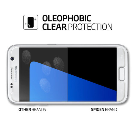 Spigen Protection d'écran en verre trempé GLAStR pour le Samsung