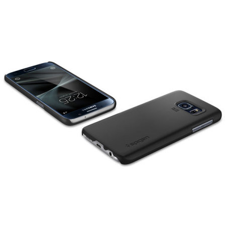 Spigen Thin Fit Samsung Galaxy S7 Deksel - Sort