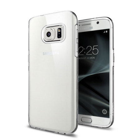 Spigen TPU Liquid Crystal Samsung Galaxy S7 Case - Clear