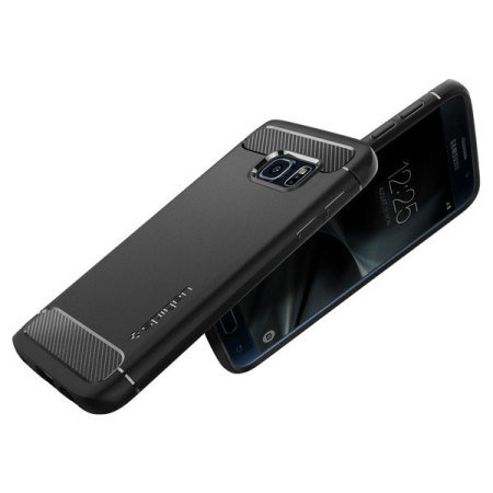 Spigen Rugged Armor Samsung Galaxy S7 Tough Case - Zwart