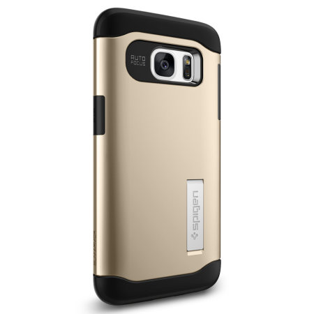 Spigen Slim Armor Case Samsung Galaxy S7 Hülle in Gold