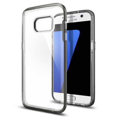 Spigen Neo Hybrid Crystal Samsung Galaxy S7 Case - Gunmetal