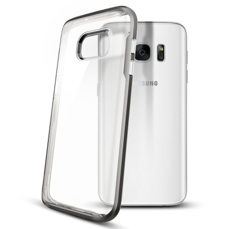 Spigen Neo Hybrid Cyrstal Samsung Galaxy S7 Deksel - Gunmetal