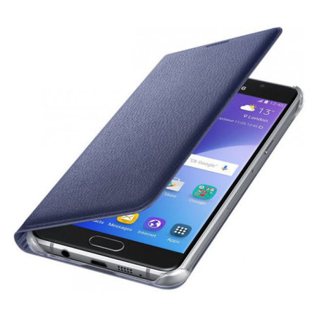 Official Samsung Galaxy 2016 Wallet Cover - Sapphire