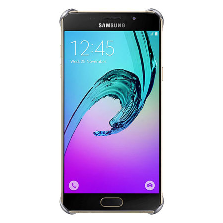 Funda Oficial Samsung Galaxy A3 2016 Clear Cover - Plateada