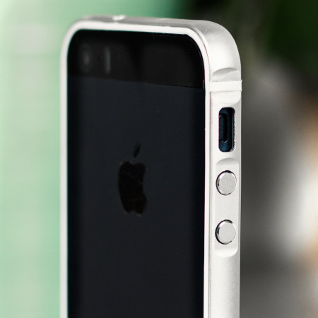 X-Doria Bump Gear Plus iPhone SE Aluminium Bumper Case - Silver