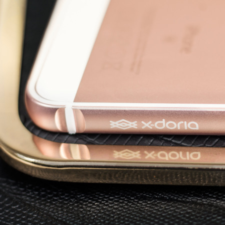 X-Doria Bump Gear Plus iPhone SE Aluminium Bumper Case - Rose Gold