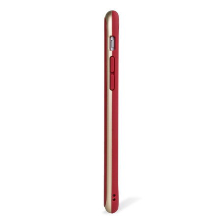 Coque iPhone 6S / 6 Motomo Ino Line Infinity - Rouge Vampire / Or
