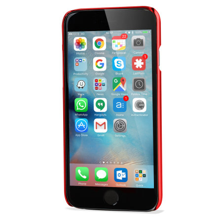 Funda iPhone 6S / 6 Motomo Ino Slim Line - Roja