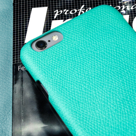 Hansmare Genuine Leather Skin iPhone 6S / 6 Case - Mint