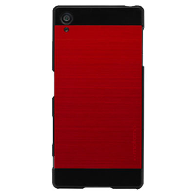 Motomo Ino Metal Sony Xperia Z5 Case - Red / Black
