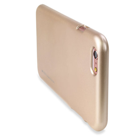 Mercury Goospery iJelly iPhone 6S / 6 Gel Case - Metallic Gold
