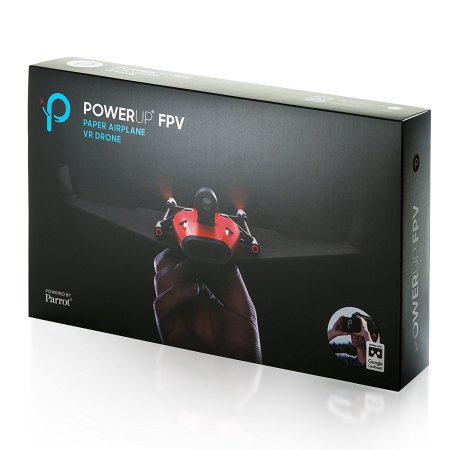 POWERUP FPV Smartphone Controlled Paper Airplane with Live Streaming Camera 