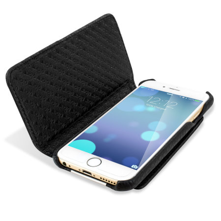 Vaja Niko iPhone 6S / 6 Premium Leather Wallet Case - Black