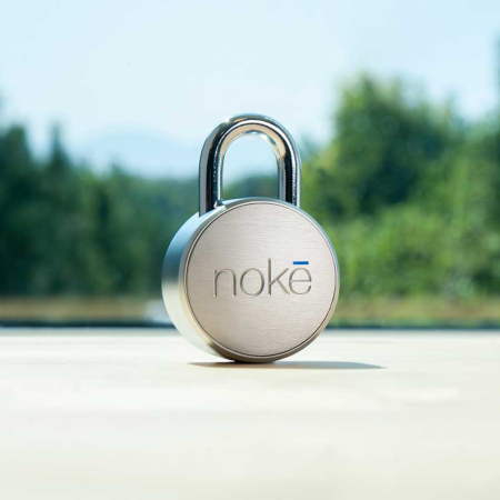 Best Buy: Noke Bluetooth Smart Padlock Silver FNAPS