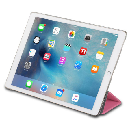Patchworks PureCover iPad Pro Case with Apple Pencil Holder - Pink