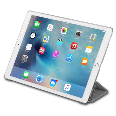 Housse PureCover iPad Pro 12.9 2015 & support Apple Pencil - Gris