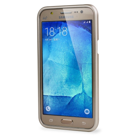 Funda Samsung Galaxy J5 2015 Mercury Goospery iJelly Gel - Oro