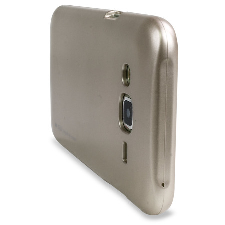Mercury Goospery iJelly Samsung Galaxy J5 2015 Gel Case - Gold