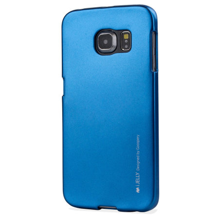 Mercury iJelly Samsung Galaxy S6 Edge Gel Case - Blauw