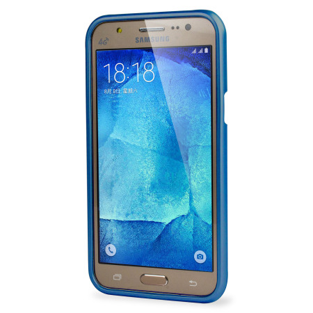 Mercury Goospery iJelly Samsung Galaxy J5 2015 Gel Case - Blue