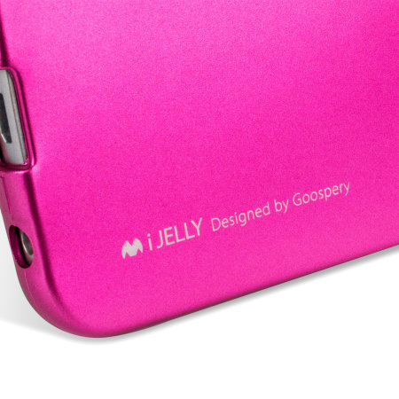 Funda Samsung Galaxy S6 Edge Mercury iJelly Gel - Rosa Metalizado