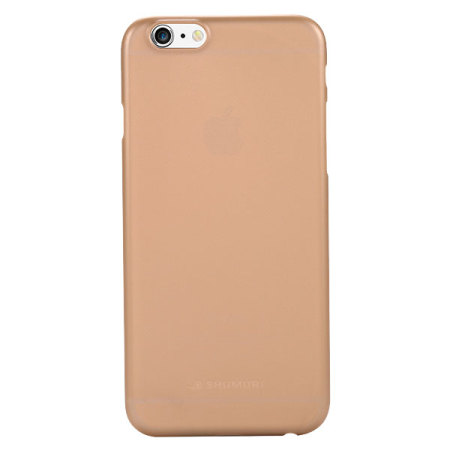 Coque iPhone 6S / 6 Shumuri Extra Fine - Or Champagne