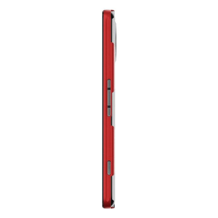 Ghostek Cloak Bumper Microsoft Lumia 950 XL Tough Deksel - Klar / Rød