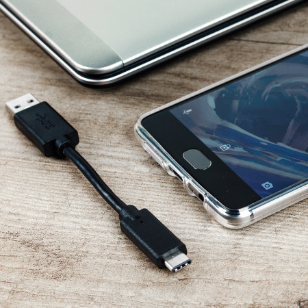 Olixar Short USB to USB-C Charging Cable - 20cm