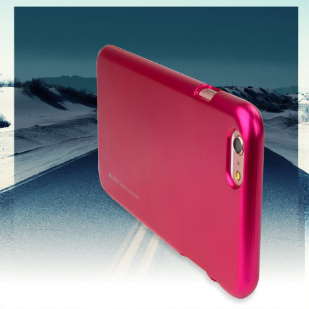 Mercury Goospery iJelly iPhone 6S / 6 Gel Hülle Metallic Pink