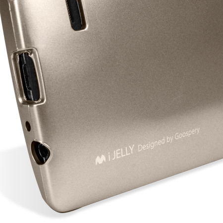  Mercury Goospery iJelly LG G4 Gel Case Hülle Metallic Gold