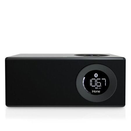iHome iBN10 FM Clock Radio Bluetooth Speaker With NFC