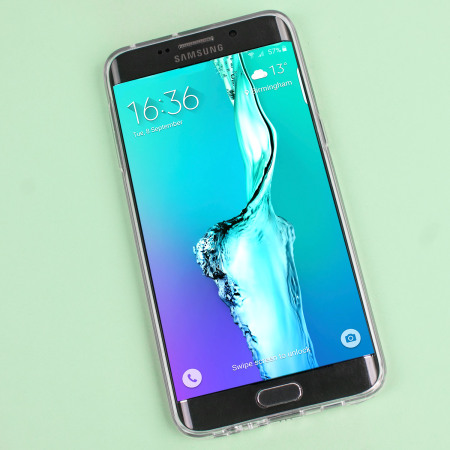 Mercury Goospery Jelly Samsung Galaxy S6 Edge Plus Gel Case - Clear