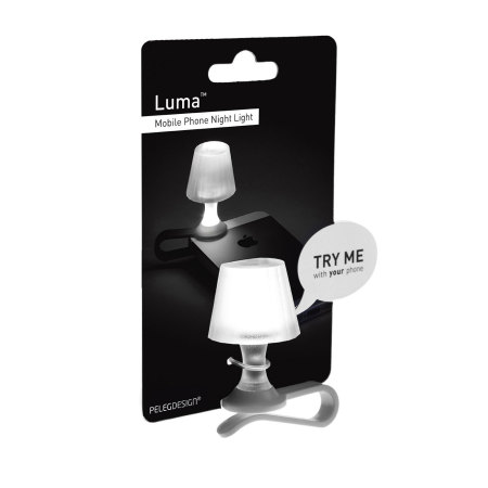 Luma Mobile Phone Night Light - Grey