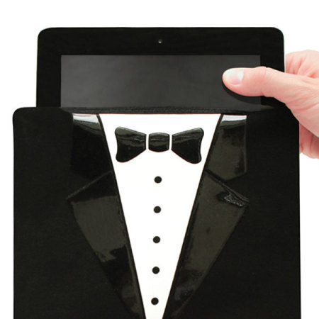 Tuxedo Smart Suit Universal 9-10 Inch Fitting Tablet Cover - Black