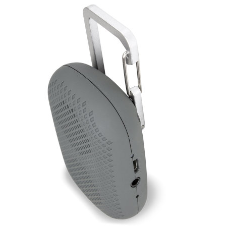 Altavoz Bluetooth OnEarz Ultra Portable Clip & Go - Gris