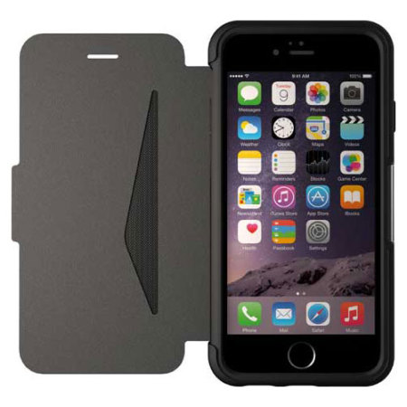 OtterBox Strada Series iPhone 6S Plus / 6 Plus Leather Case - Black