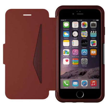 OtterBox Strada Series iPhone 6S Plus / 6 Plus Leather Case - Maroon